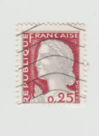 France Timbre Marianne De Decaris YT 1263 Sans Signature - Oblitérés