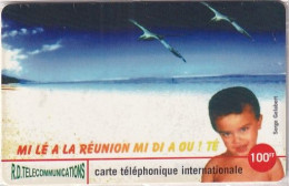 REUNION - Child Of Reunion, R.D. Prepaid Card 100 FF, Tirage 1000, Mint - Réunion