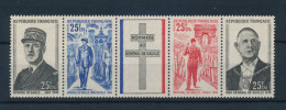 REUNION - BANDE N° 403A NEUVE** SANS CHARNIERE - COTE : 12€ - 1971 ANNIVERSAIRE DE LA MORT DU GENERAL DE GAULLE - Nuevos