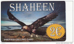 GREECE - Eagle, Shaheen Prepaid Card, Used - Eagles & Birds Of Prey