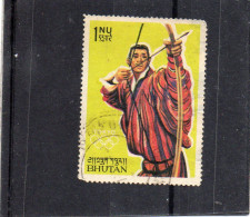 1964 Bhutan - Olimpiadi Di Tokyo - Bogenschiessen