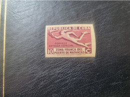 CUBA  NEUF  1936   ZONA  FRANCA  DE  MATANZAS--ENTREGA  ESPECIAL  //  PARFAIT  ETAT  //  1er  CHOIX  // Non Dentelé - Nuevos