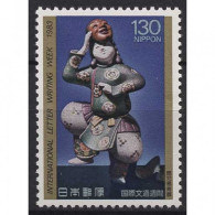 Japan 1983 Internat. Briefwoche Puppe In Shiso-Technik 1562 Postfrisch - Neufs