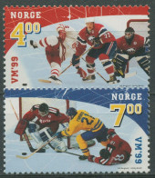 Norwegen 1999 Eishockey-WM 1310/11 Postfrisch - Unused Stamps