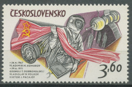 Tschechoslowakei 1973 Astronauten Kosmonauten 2136 II Postfrisch - Unused Stamps