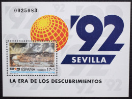 España Spain 1992 Expo Sevilla 1992  Mi BL43  Yv BF49  Edi 3191  Nuevo New MNH ** - 1992 – Siviglia (Spagna)