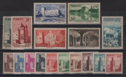 Maroc - N°345 à 361 - * Neufs Avec Trace De Charniere - Cote 26.50€ - Unused Stamps