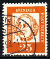 BERLIN DS BED. DEUT. Nr 205 Gestempelt X5EBB06 - Used Stamps