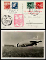 DEUTSCHE ZEPPELINPOST Nr 462 BRIEF MIF X71C802 - Airmail & Zeppelin