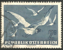 154 Austria 1953 2s Gulls Mouettes (AUT-348) - Mouettes