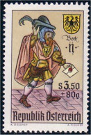 154 Austria 1968 Stamp Day Journée Timbre Playing Card Carte Jouer MNH ** Neuf SC (AUT-71) - Journée Du Timbre