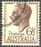 151 Australia George VI 6 1/2d (AUS-40) - Used Stamps