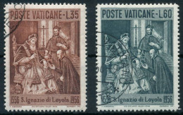VATIKAN 1956 Nr 259-260 Gestempelt X4047AE - Used Stamps