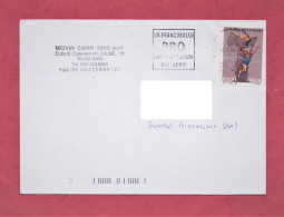 Italia Rep- 2002, La Donna Nello Sport . Cat. Sassone 2662. Isolato Su Busta Da Bari A Bisceglie 12.12.02 - 2001-10: Poststempel