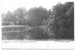 CPA Deurle, La Lys Et Le Château De La Kéthulle - Sint-Martens-Latem