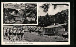 AK Grünberg /Hessen, Jugend-Walderholungsstätte Der Arbeiter-Wohlfahrt Hessen E. V.  - Grünberg