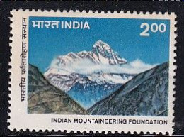 India MNH 1983, Indian Mountaineering Foundation, Sport, Glaciers, Geography, Expedition - Ongebruikt