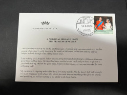16-6-2024 (61) (Kate) Princess Of Wales (Princess Kate) Personel Message - 20 Cents