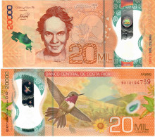 Costa Rica 20000 Colones 2018 (2020) UNC - Costa Rica