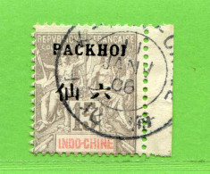 REF097 > PAKHOI > N° 6 Ø Beau Cachet Pak Hoi 11 Janv 1906 Chine < Oblitéré Dos Visible - Used Ø - PACKHOI - Gebraucht