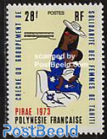 French Polynesia 1973 Children Crech 1v, Unused (hinged) - Neufs