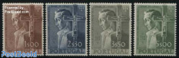 Portugal 1954 400 Years Sao Paulo 4v, Unused (hinged), Religion - Religion - Unused Stamps