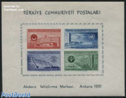 Türkiye 1952 UNO Mediterranean Commission S/s, Mint NH, History - United Nations - Altri & Non Classificati