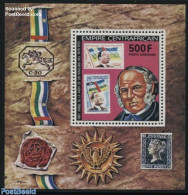 Central Africa 1978 Sir Rowland Hill S/s, Mint NH, Sir Rowland Hill - Stamps On Stamps - Rowland Hill