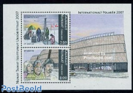 Greenland 2007 Int. Polar Year S/s, Mint NH, Science - The Arctic & Antarctica - Unused Stamps