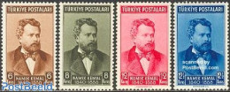 Türkiye 1940 N. Kemal 4v, Mint NH, Art - Authors - Otros & Sin Clasificación