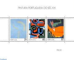 Portugal 1989 Paintings S/s, Mint NH, Art - Modern Art (1850-present) - Ongebruikt