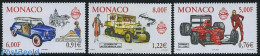 Monaco 2000 Automobiles & Fashion 3v, Mint NH, Transport - Automobiles - Art - Fashion - Neufs