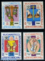 Vatican 1993 Eucharistic Congress 4v, Mint NH, Nature - Religion - Wine & Winery - Religion - Unused Stamps