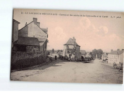 LE LOUROUX BECONNAIS : Carrefour Des Routes De La Cornuaille Et De Candé - Très Bon état - Le Louroux Beconnais