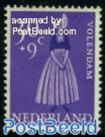 Netherlands 1958 30+9c, Volendam, Stamp Out Of Set, Mint NH, Various - Costumes - Neufs