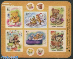 Finland 2014 Teddy Bears 6v M/s, Mint NH, Various - Teddy Bears - Toys & Children's Games - Nuevos