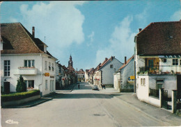 DIEMERINGEN (67) La Grande Rue En 1975  CPSM GF - Diemeringen
