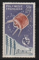 POLYNESIE - PA N°10 * Charnière (1965 ) U.I.T - Unused Stamps