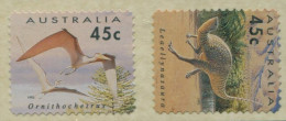 Australia 1993 SG1430-1431 Dinosaurs Diecut Set MNH - Otros & Sin Clasificación