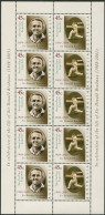 Australia 2001 SG2077 Sir Donald Bradman Cricketer Sheetlet Of 10 MNH - Other & Unclassified