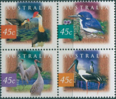Australia 1997 SG1681-1684 Kakadu Wetlands Birds Block MNH - Otros & Sin Clasificación