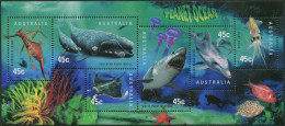 Australia 1998 SG1828 Planet Ocean MS MNH - Otros & Sin Clasificación