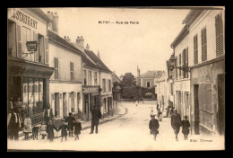 77 - MITRY - RUE DE PARIS - CAFE-RESTAURANT E. MALINGRE - Mitry Mory