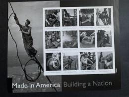 United States 2013 Made In America Industry Photography Miniature Sheet MNH - Ungebraucht