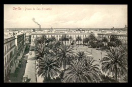 ESPAGNE - SEVILLA - PLAZA DE SAN FERNANDO - Sevilla