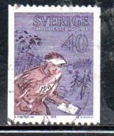 SWEDEN SVERIGE SVEZIA SUEDE 1968 WORLD CHAMPIONSHIPS IN ORIENTEERING LINKOPING ORIETEER 40o USATO USED OBLITERE' - Usados