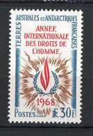 TAAF - Yv. N° 27  ** MNH  Droits De L'Homme Cote 100 Euro  TBE  2 Scans - Unused Stamps