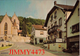 CPM - FERRETTE En 1974 (Haut-Rhin) L' Eglise Saint-Bernard ( Le Bourg ) - N° 68.090.35 - Edit. La Cigogne - Ferrette