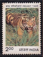 India MNH 1983, Project Tiger, Big Cat Animal As Scan - Ongebruikt