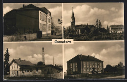 AK Sonneborn / Gotha, Kirche, Gebäudeansichten - Gotha
